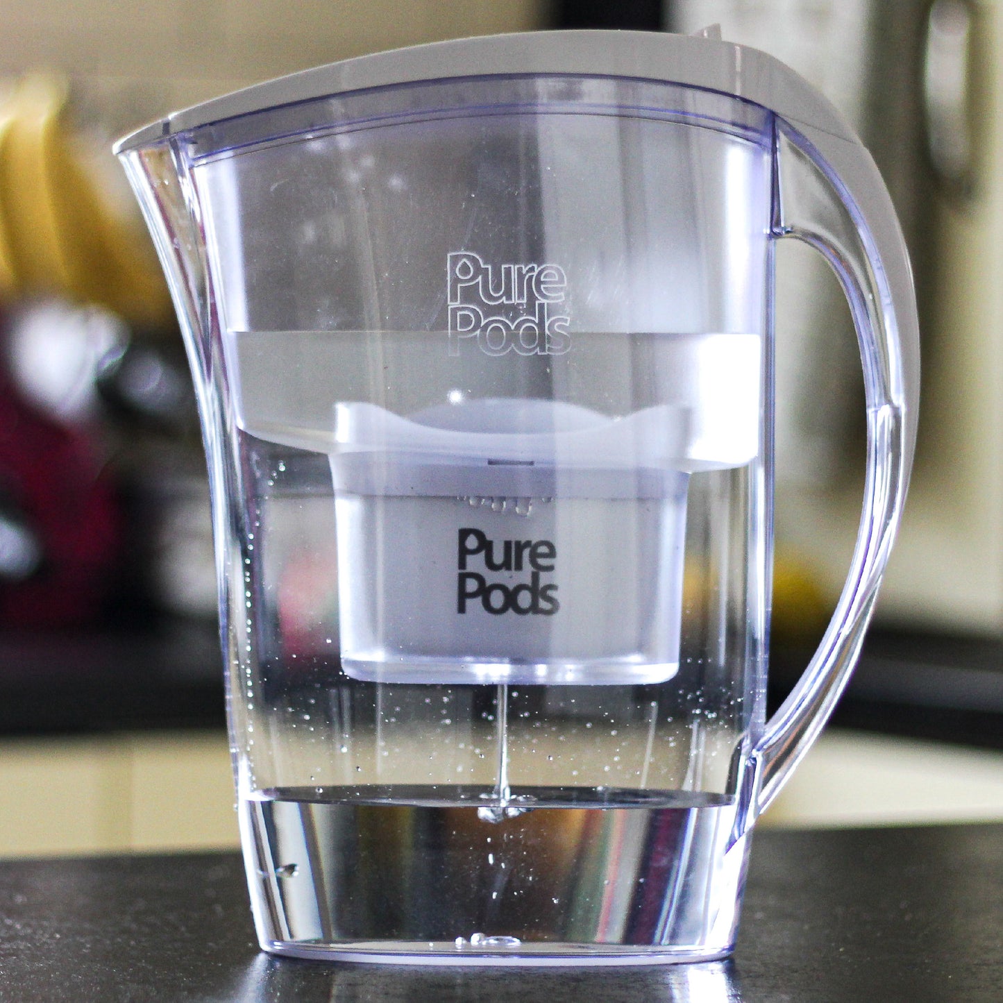 PurePods Water Filter Jug, 3 Month Kit